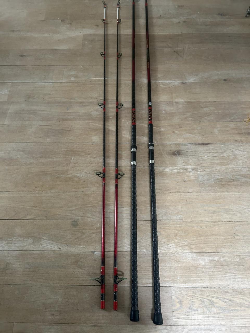 Te koop Shakespeare fanatic speciaal Carbon kevler beachcaster 4 meter