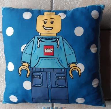 Lego sierkussen Octan minifiguur, blauw,