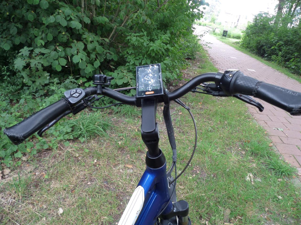 E -bike Amslod  accu 600 mh.