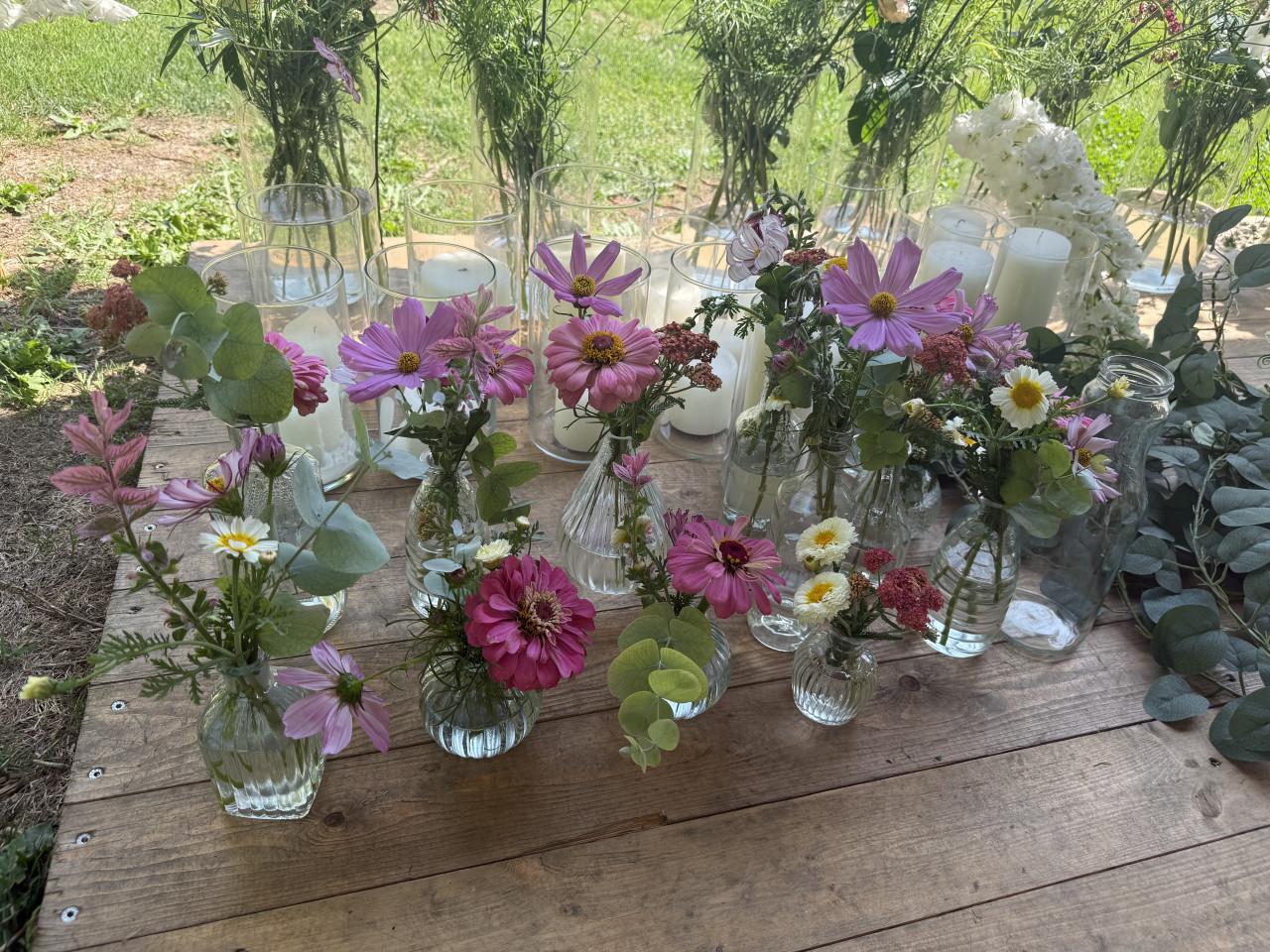 Verschillende Bruidsdecoratie