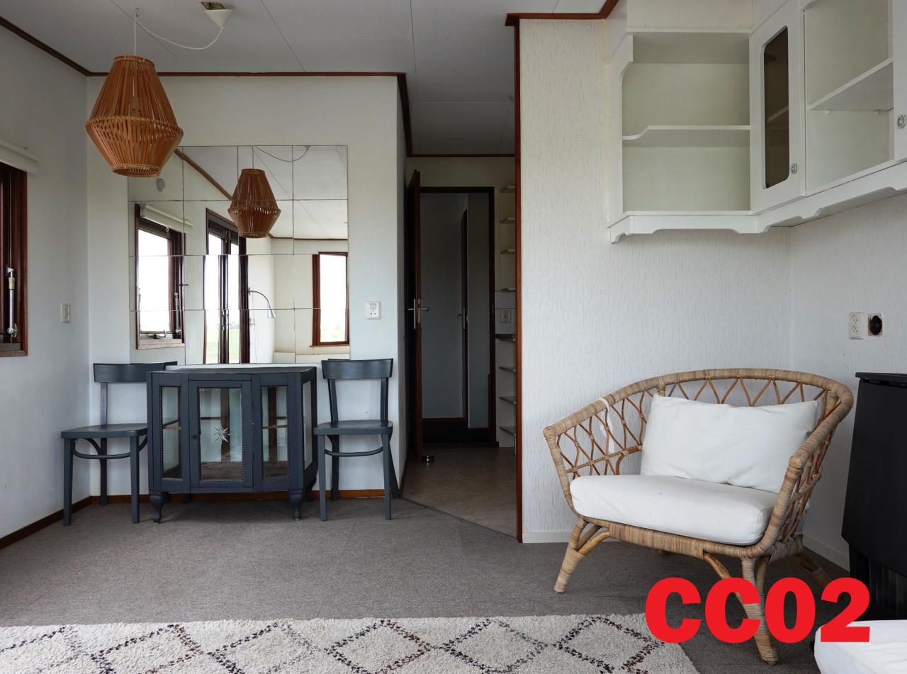 Spiegelchalets, stacaravans met gespiegelde indeling te koop