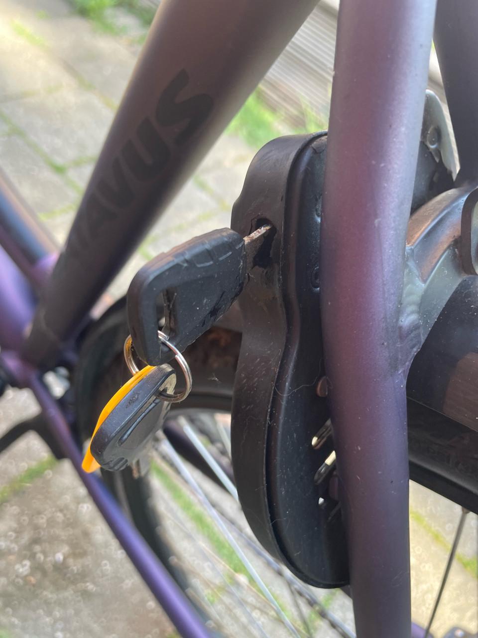 Damesfiets.
