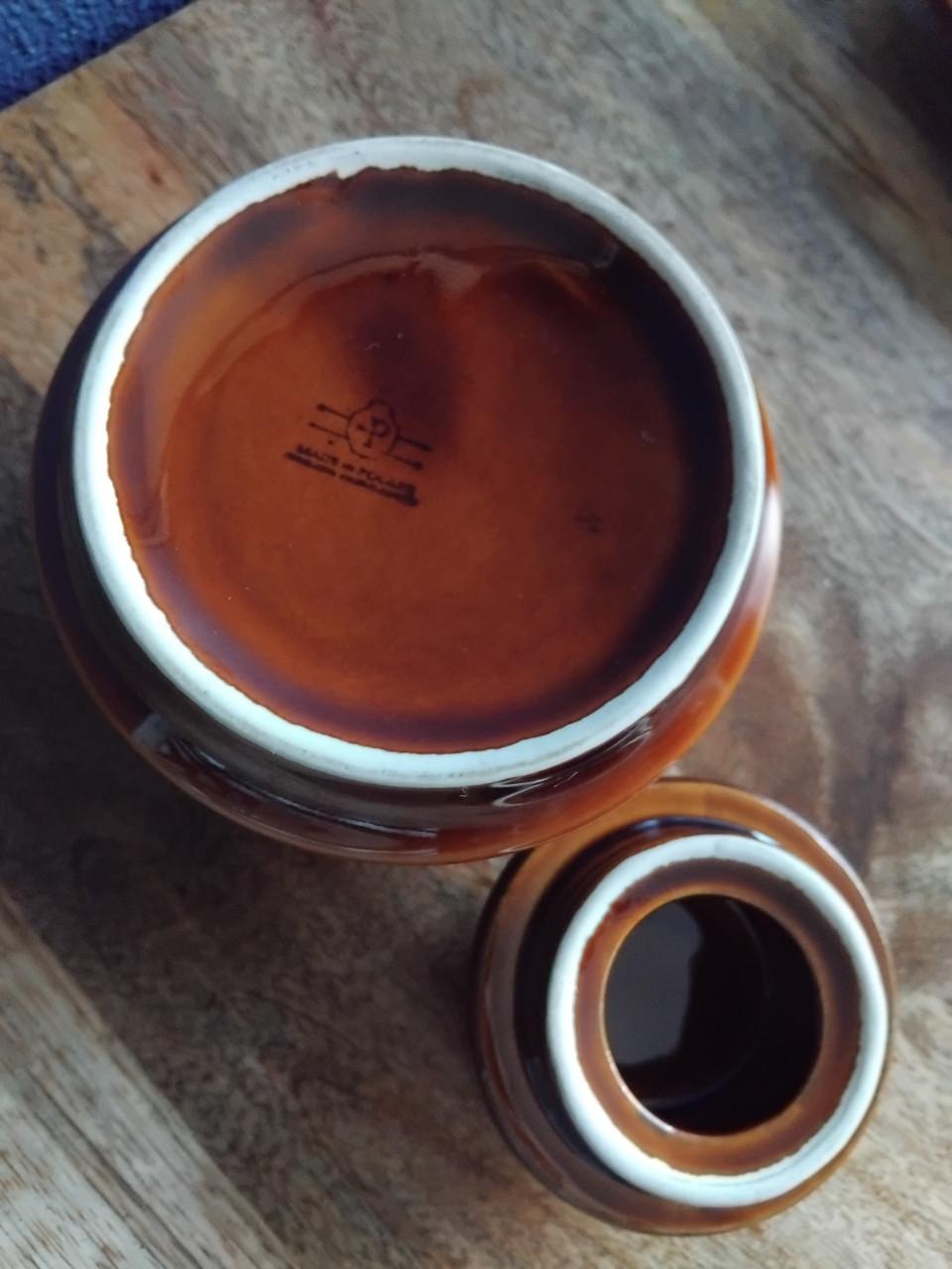 Vintage Koffie/Theepot Theelichtwarmer Kop/schotel