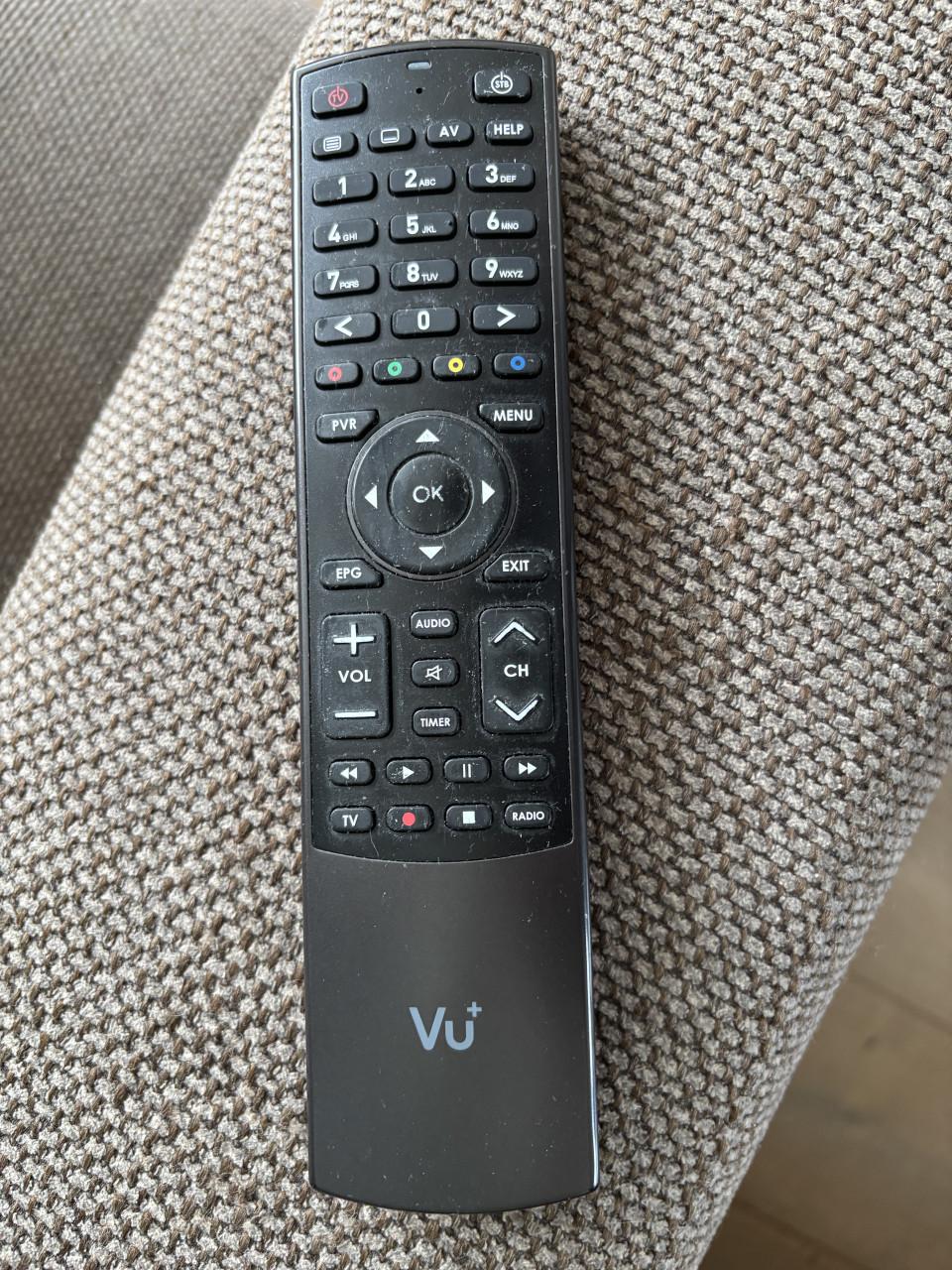 VU+ 4K satelliet en kabel ontvanger.