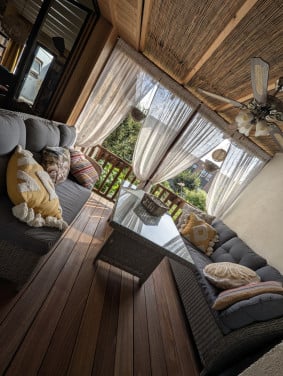 Luxe Wicker Tuinset met Hoekbank en Tafel