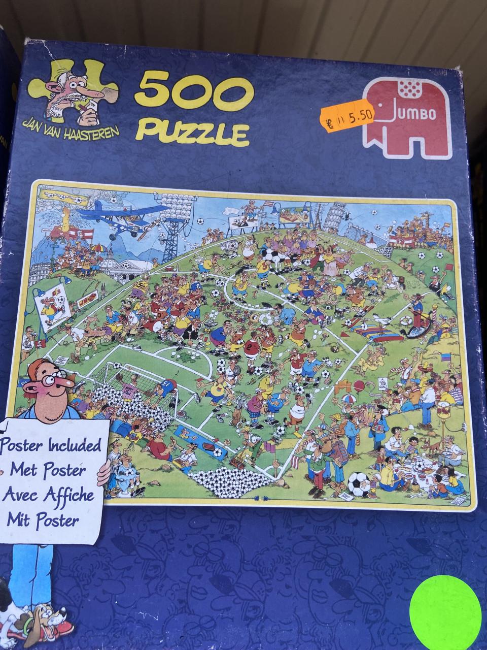 Veel Jan van Haasteren puzzels. Deel 4