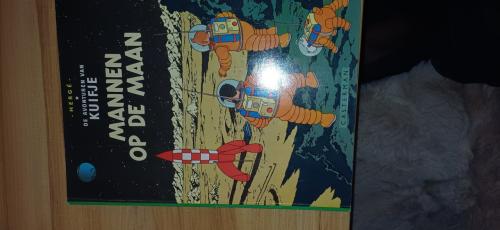 Stripboek kuifje