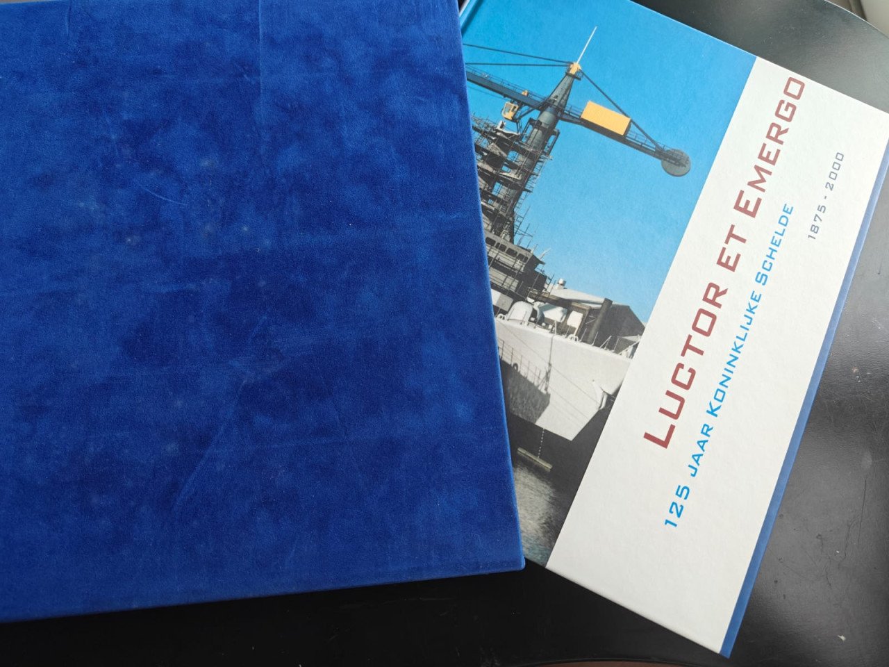 125 jaar Koninklijke Schelde in blauwe hoes