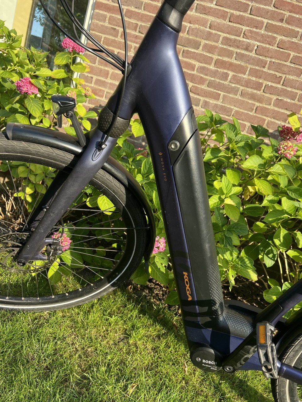 Koga fiets met ondersteuning