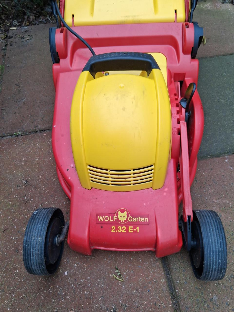 Wolf Garten 2.32 E 1   Grasmaaier