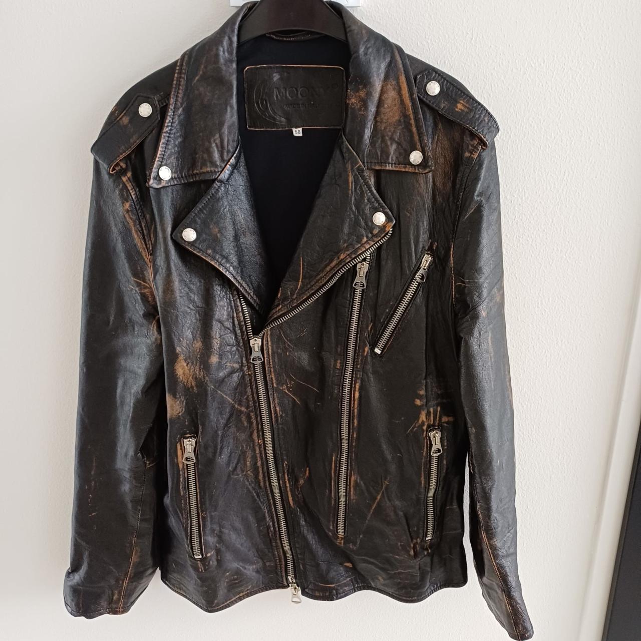 Italiaans Lederen heren jack