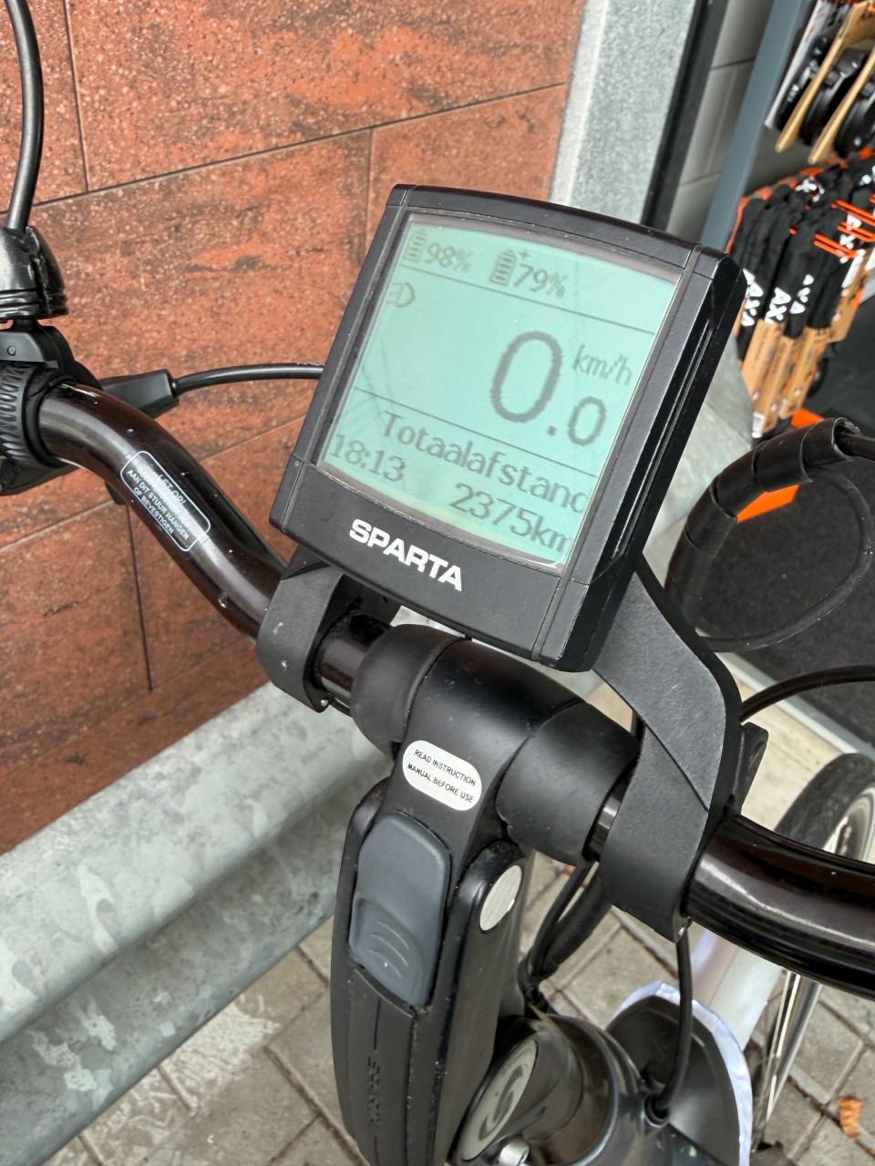Sparta Met E-Bike met GASHENDEL! + kenteken 120km bereik!