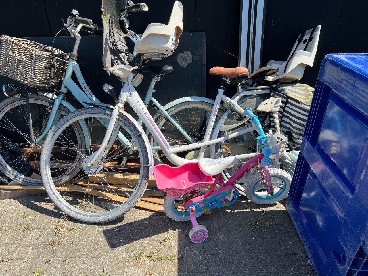 Partij van 7 fietsen (opknappers)