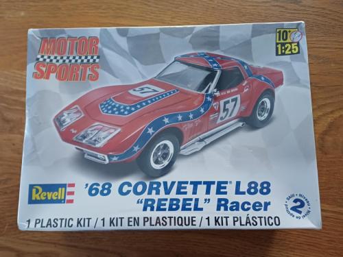 Model kit van '68 CORVETTE L88 "REBEL" RACER".