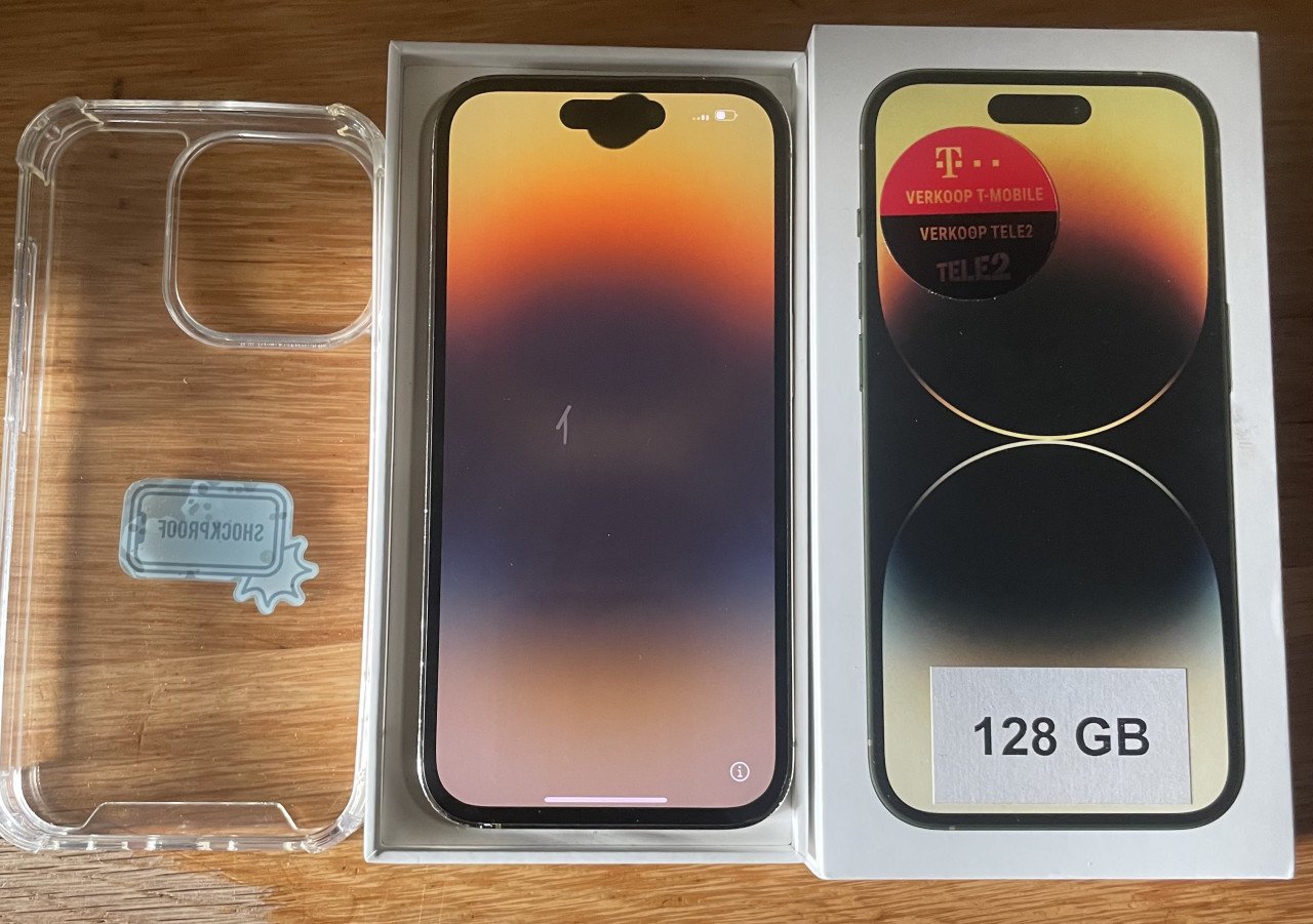Iphon 14 Pro 128GB Goud