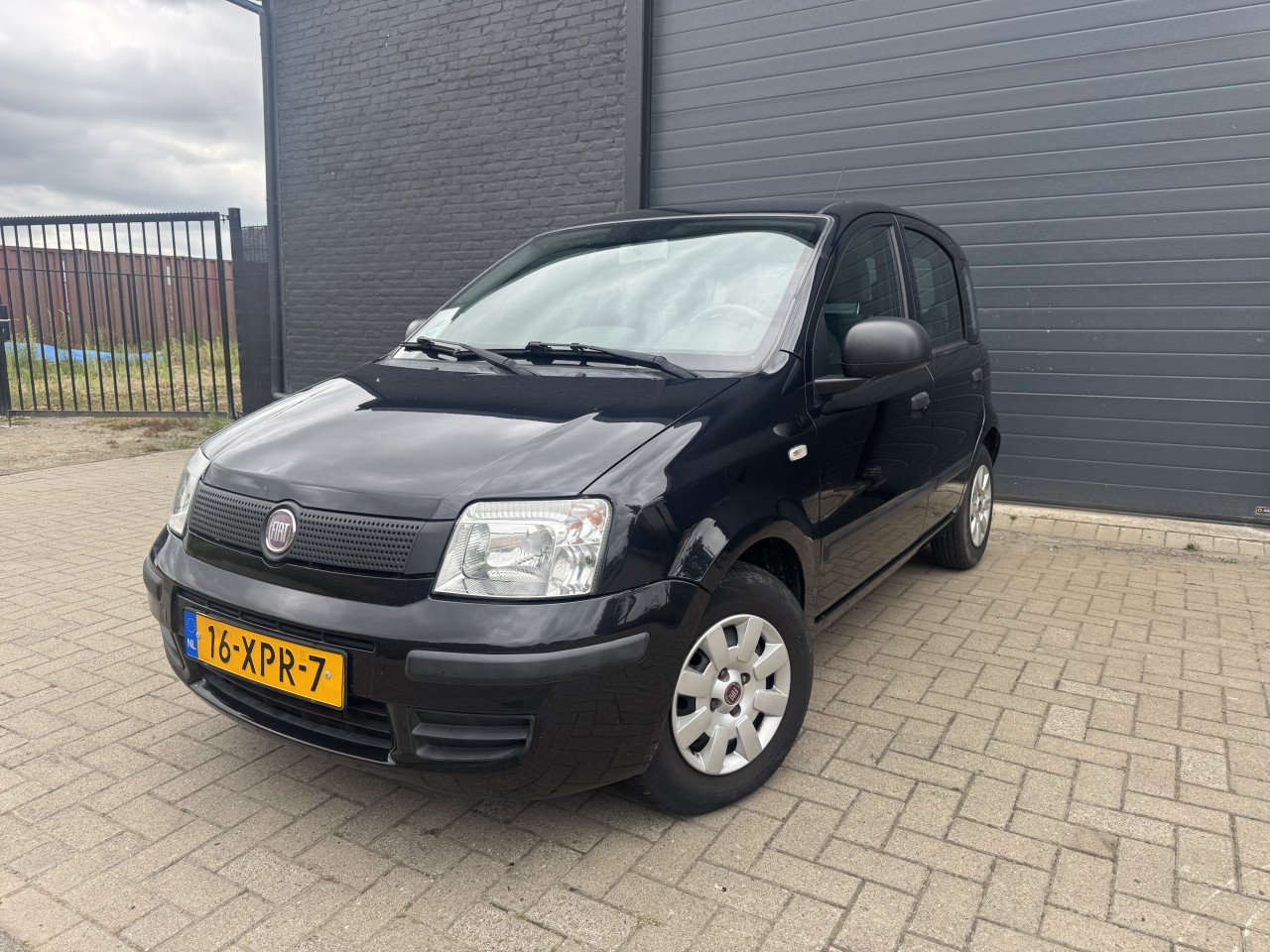 Fiat Panda 1.2 50KW Classic 5DRS 2012 Zwart Airco Apk Nap