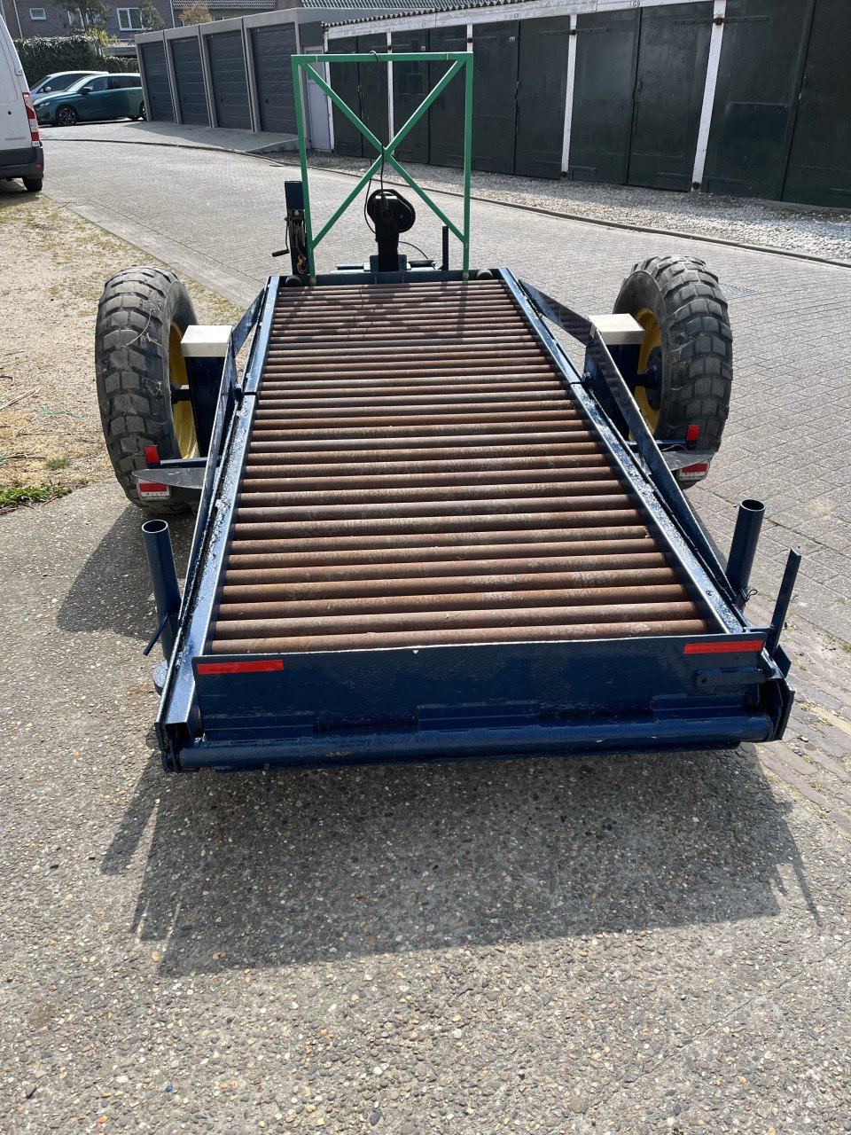 Kistenkar dieplader tractor heftruck minigraver kar