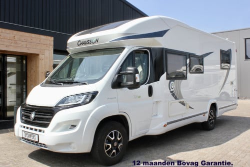 Chausson Welcome 728EB(Queensbed+hefbed, eerste eigenaar, als nieuw!!)