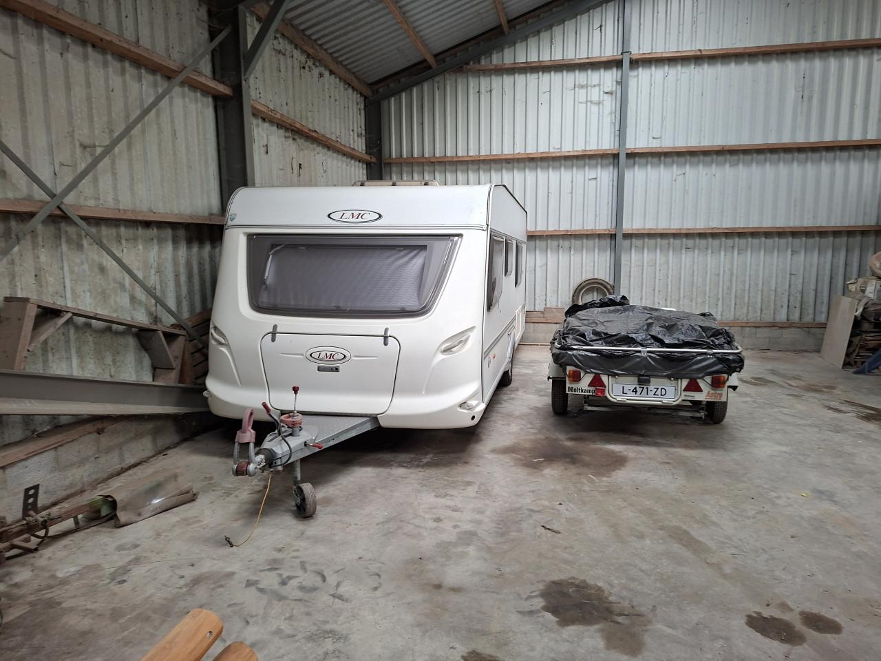 Opslag caravans