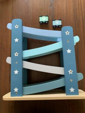 Houten autobaan van Little Dutch