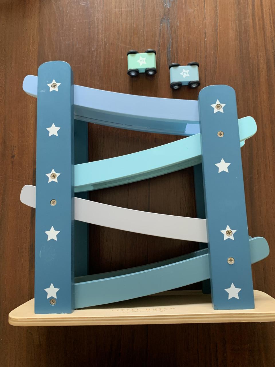 Houten autobaan van Little Dutch