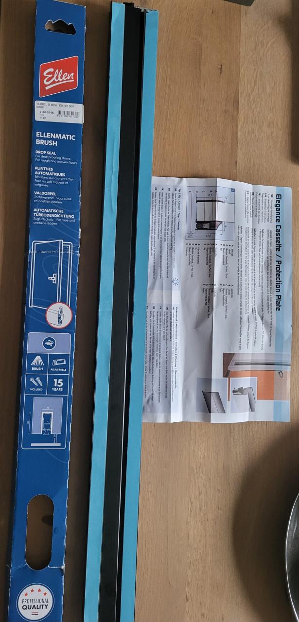 Tochtvaldorpel met cassette