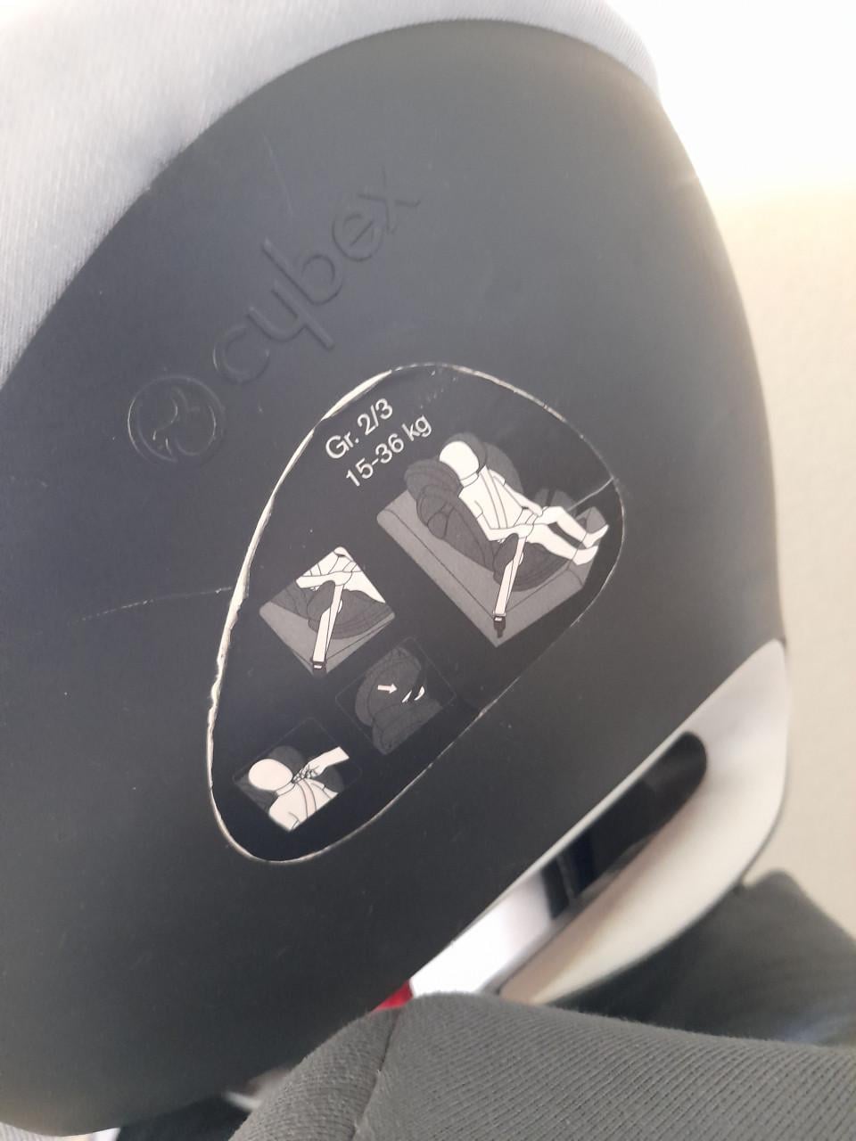 Cybex gold  autostoel 15/36 kg met isofix (in goede nette staat)