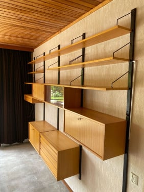 Origineel Poul Cadovius Royal System wandmeubel – Mid-Century Design