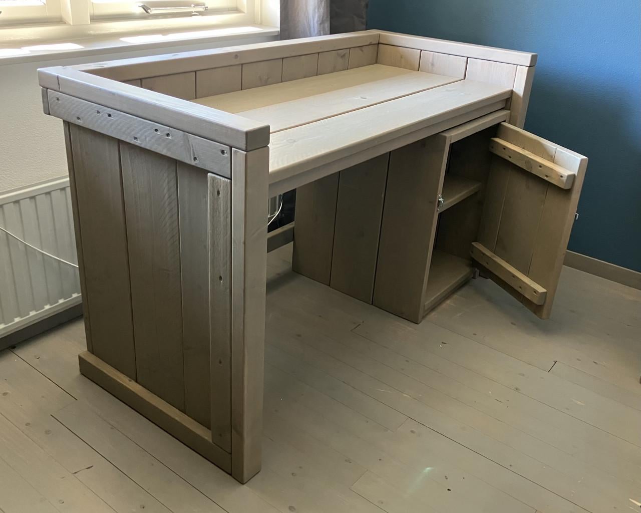 Bureau steigerhout