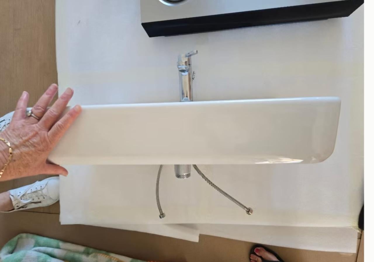 Wastafel + kraan