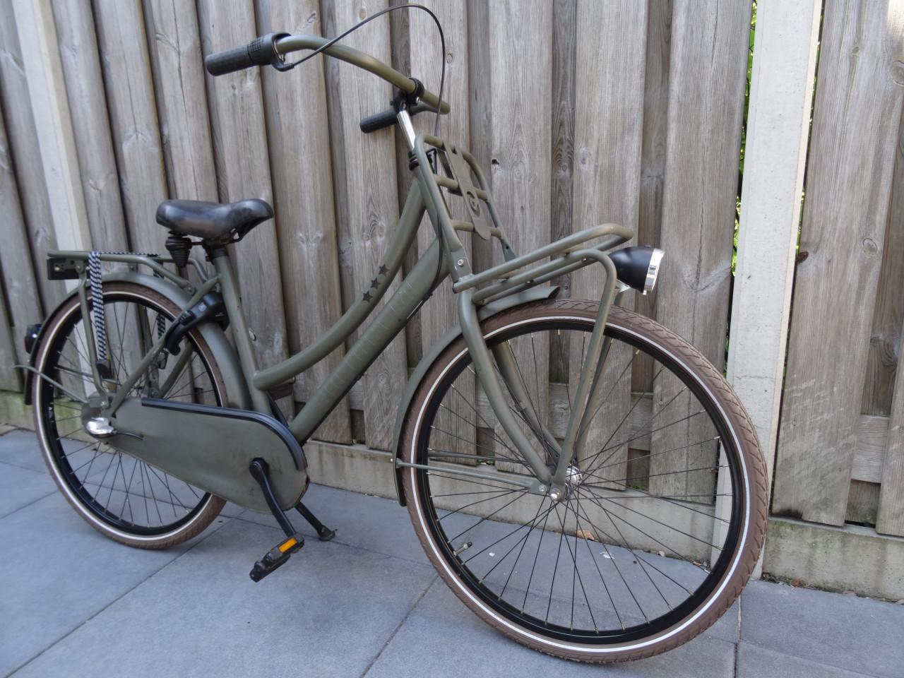 🚲 Cortina U4 Transport Meisjesfiets - 26 inch – Stone Bridge Matt 🤍