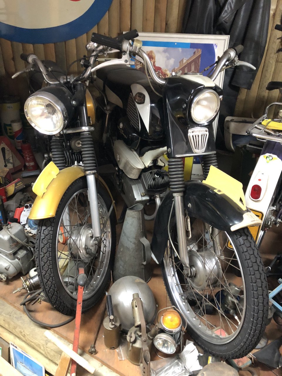 Batavus MK2 1974 goudmetalic