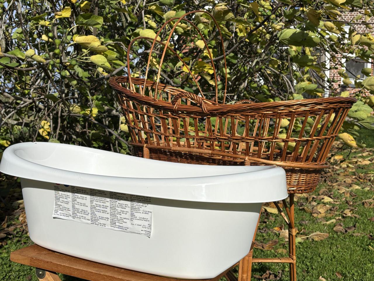 Babybadje, wit, Ikea