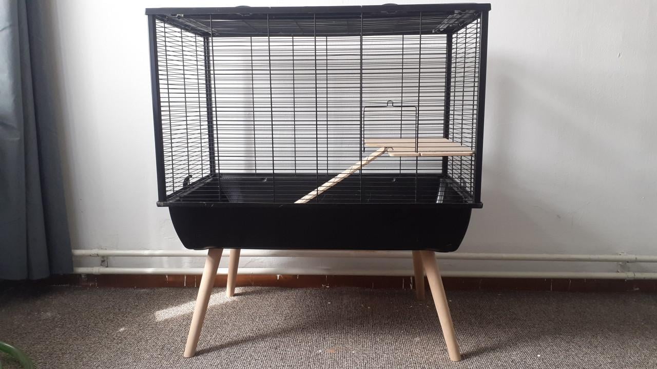 Kleine knaagdierkooi 76x46x56cm