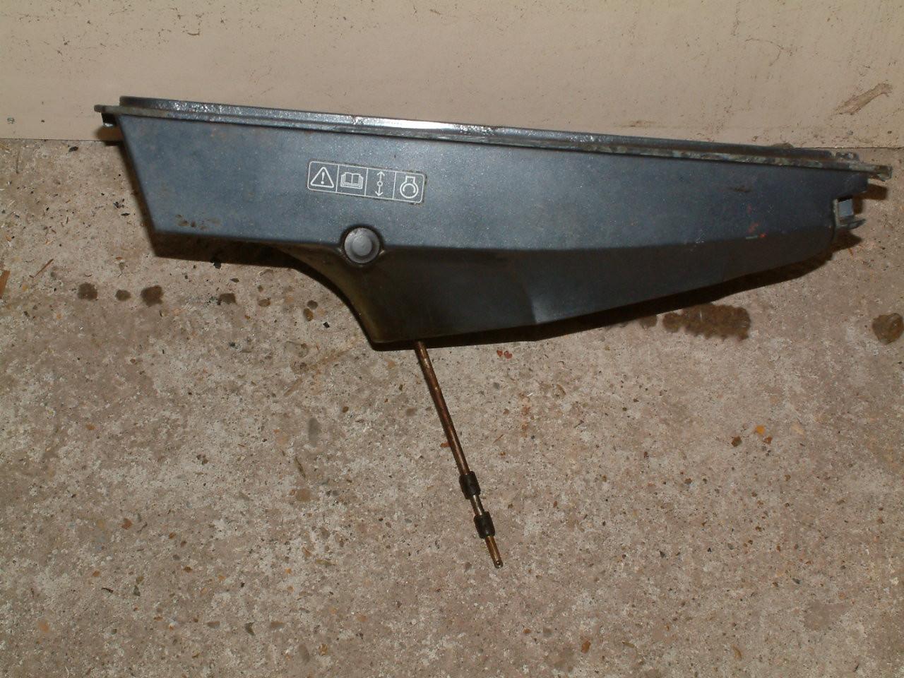 Yamaha motor  8 pk - 2 takt langstaart  met div onderdelen