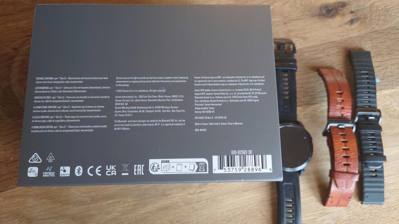 Garmin Epix (gen2) sapphire