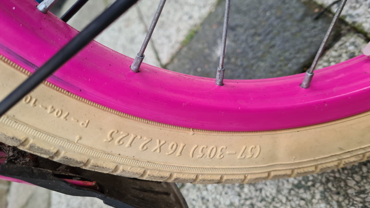 Meisjes fiets merk POPAL-Benthe 16 inch-5 tot 7 jaar