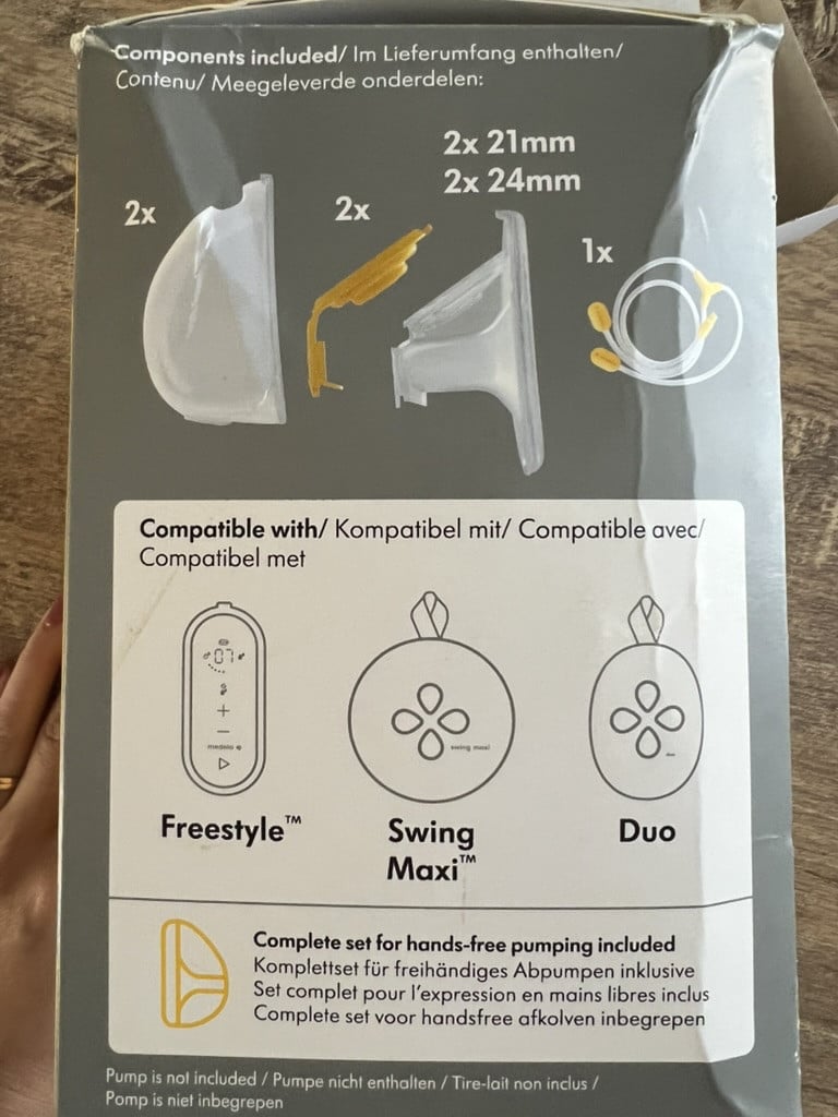 Medela Freestyle Hands-Free dubbele + extra set cups