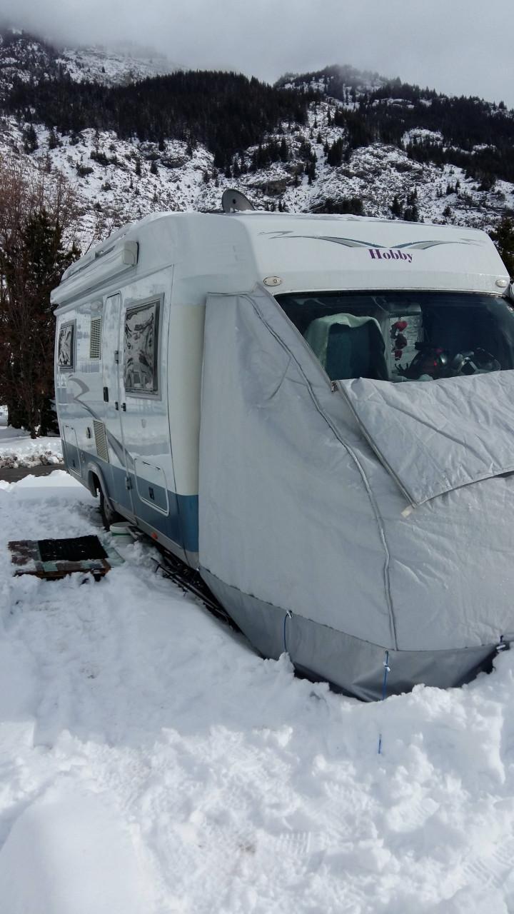 Isolatie hoes voor camper