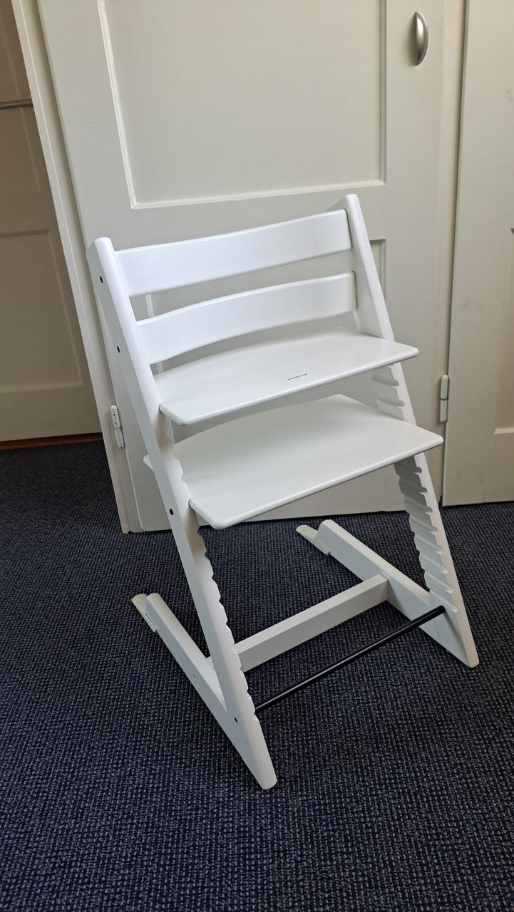 Stokke Tripp Trapp wit complete set