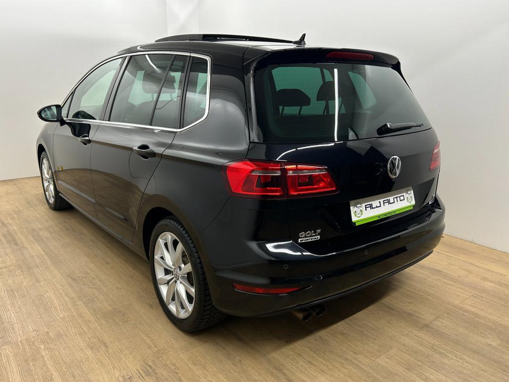 Volkswagen Golf Sportsvan occasion 1.4 tsi highline | zwart | tweedehands v