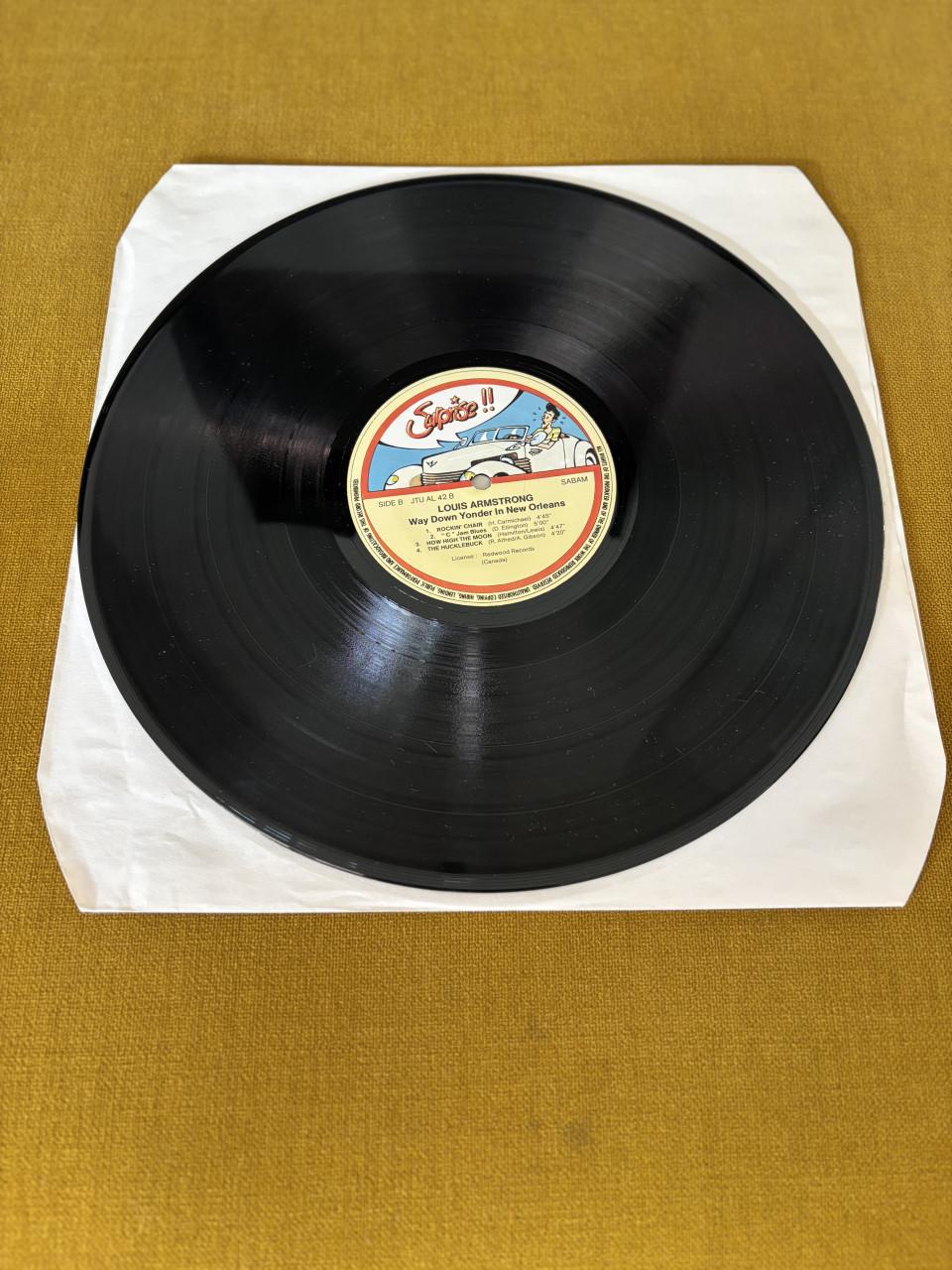 Louis Armstrong - Way Down Yonder In New Orleans LP