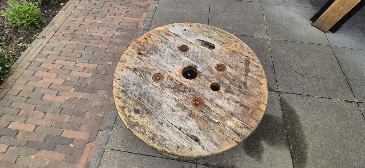 Houten haspel