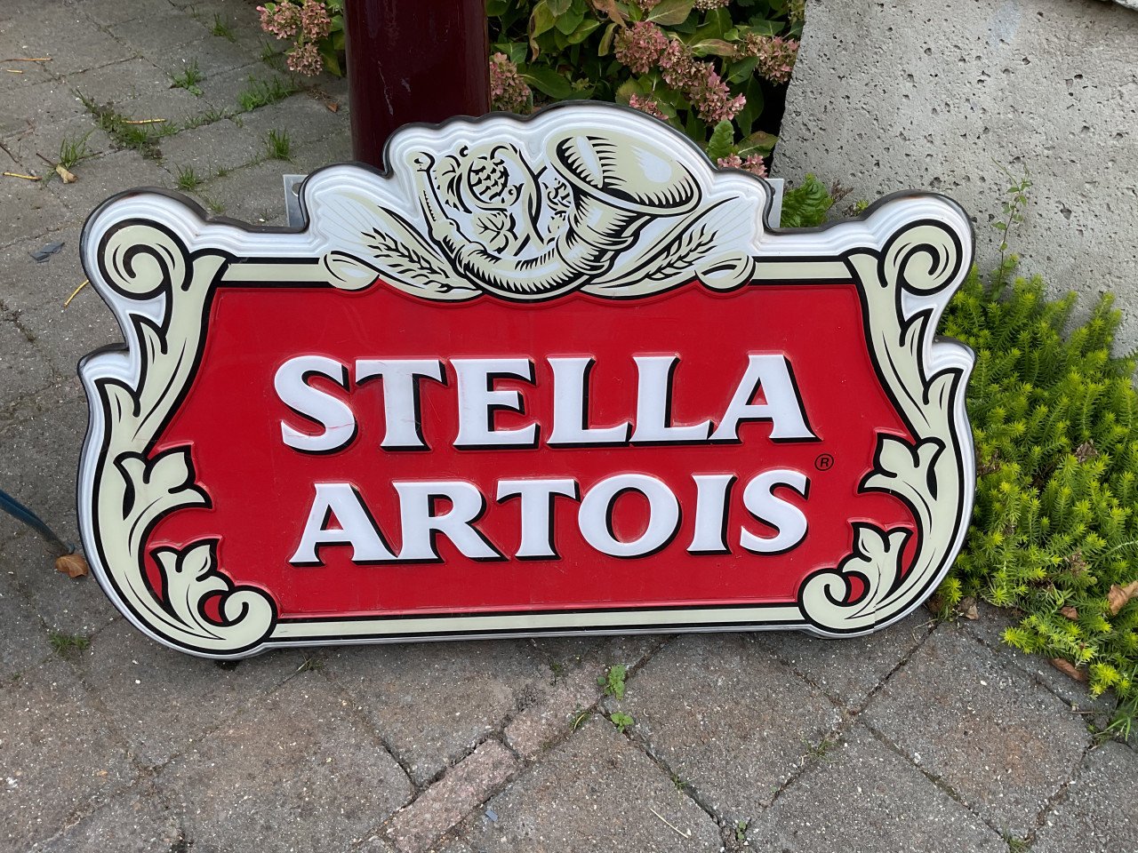 Stella Artois lichtreclame