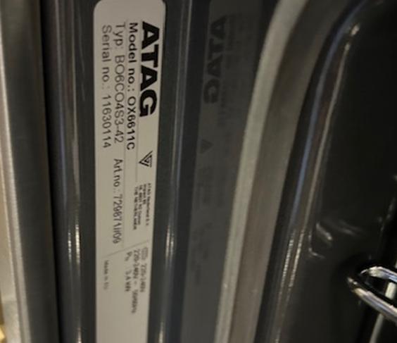 ATAG Multifunctionele oven RVS