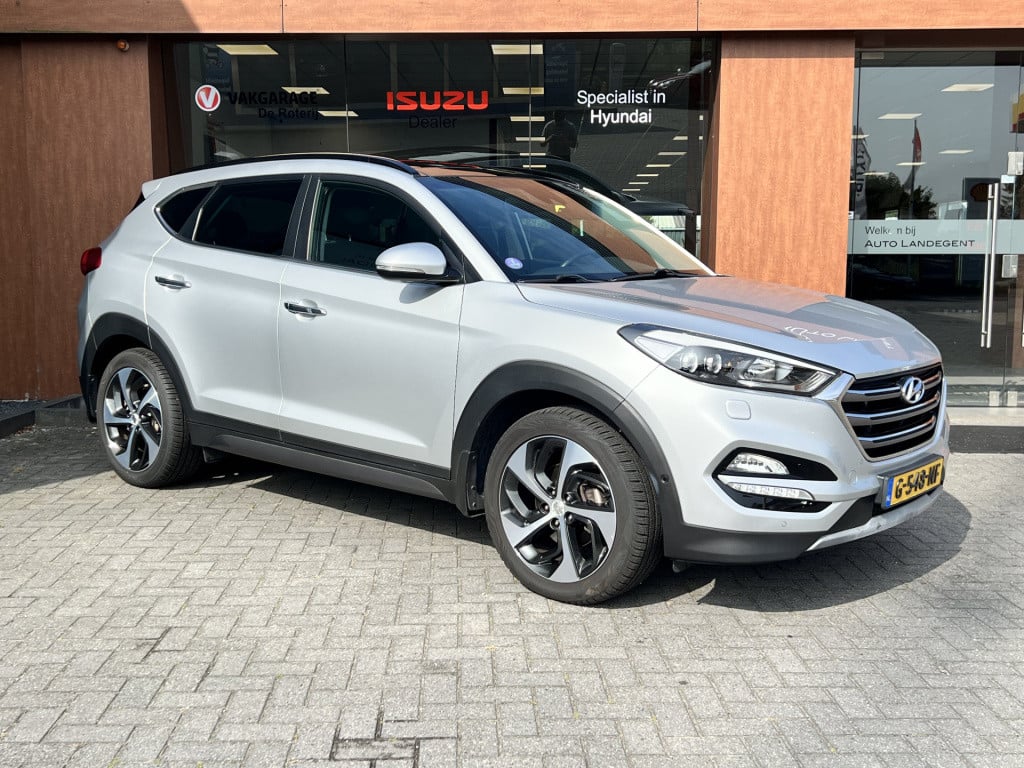 Hyundai Tucson 1.6 t-gdi premium 4wd | camera | trekhaak | nav | panorama d