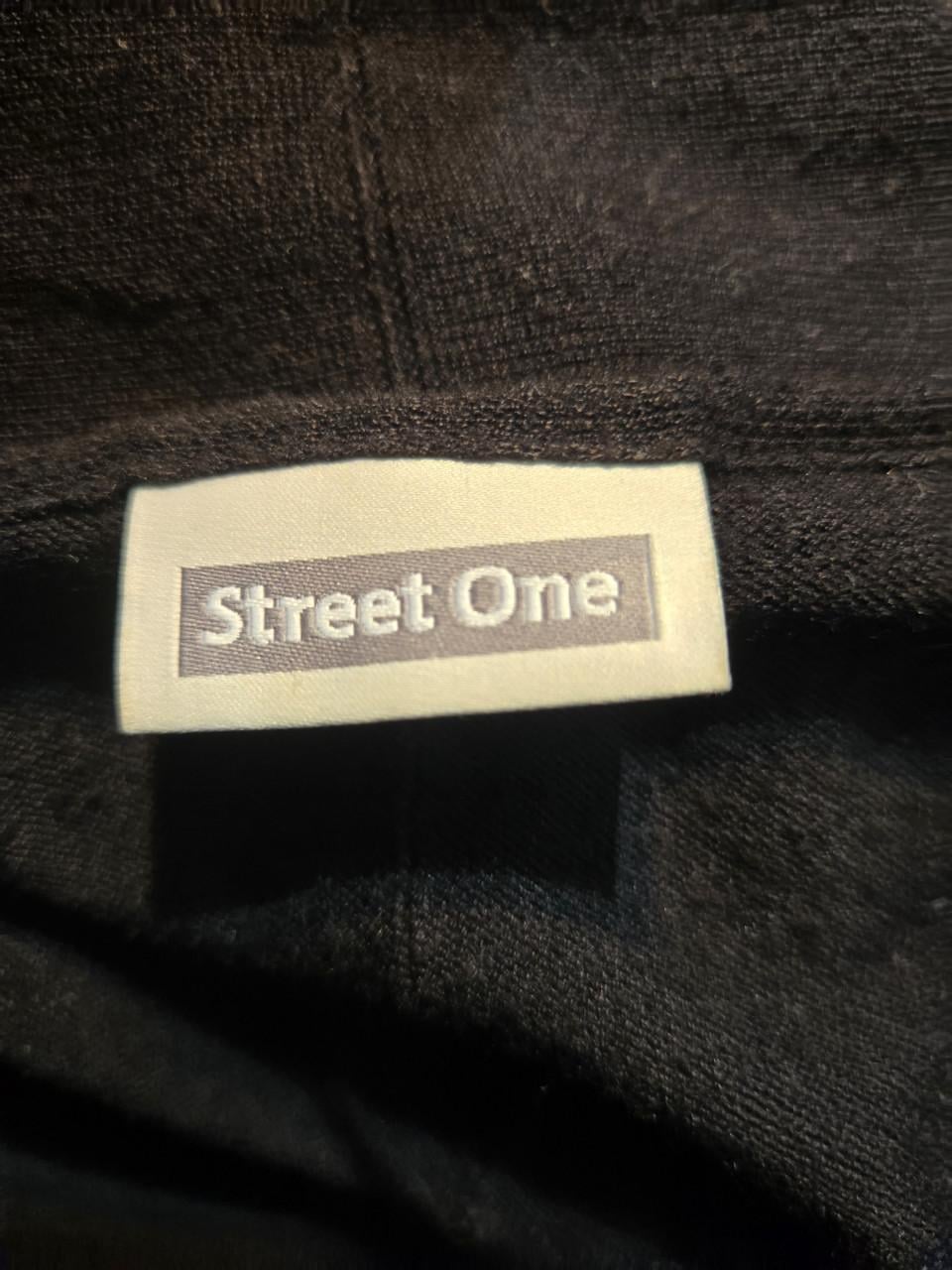 Zwarte open cardigan/vest maat 42 van het merk Street One