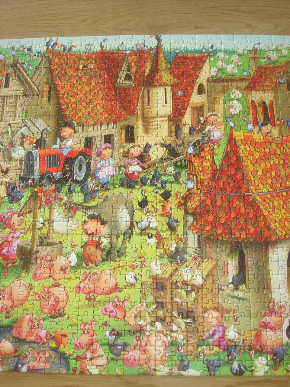 Te koop Complete Grafika Art Collection The Farm 1000 stukjes