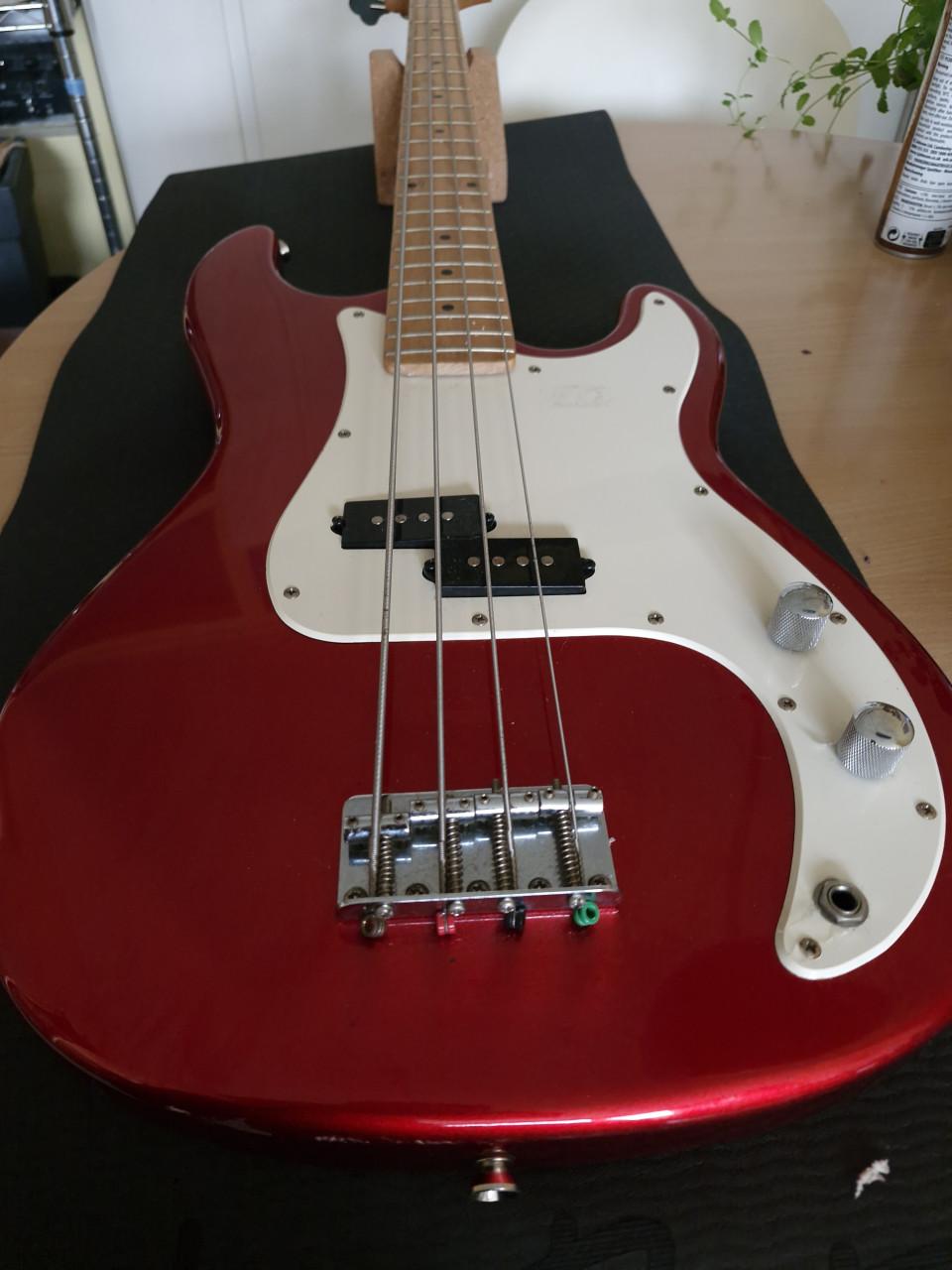 BASS GUITAR  met DOD Basstec multieffect
