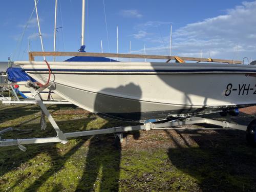 Aluminium boot (V-romp)